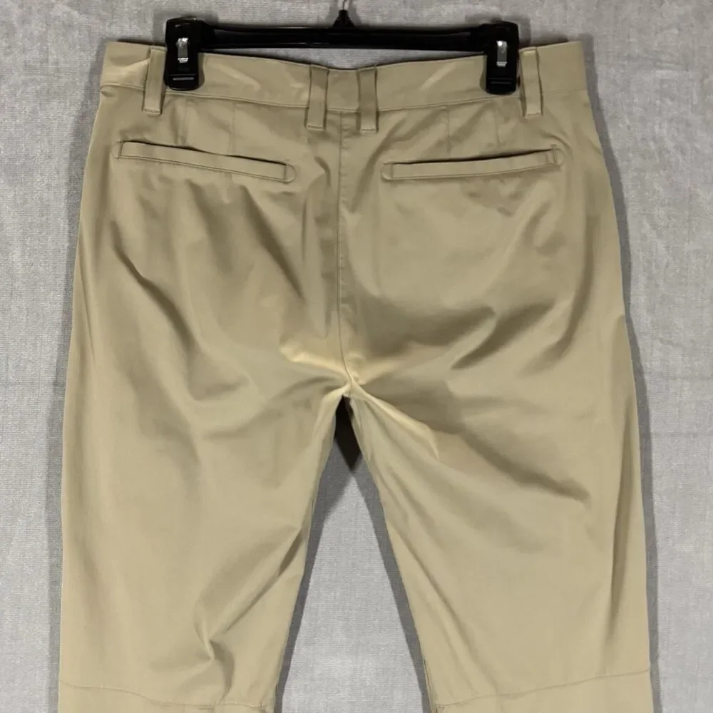 Rhone Commuter Pants Mens 32x31 Khaki Tan Beige Slim Fit Stretch 5-Pocket Travel